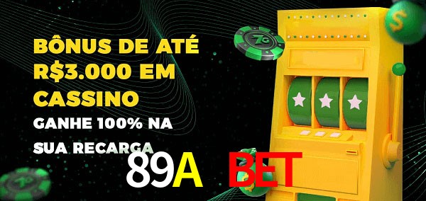 89A Bet melhor bônus de depósito